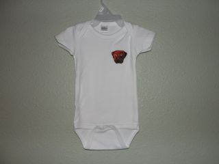 Cleveland Browns Baby One Piece 3 6 Months White NWOT