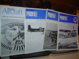 AIRCRAFT PROFILE PUBLICATIONS Lot 4 UK British Magazines ISSUE 242 252