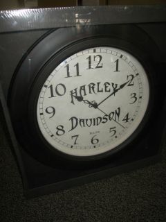 Harley Davidso n 16 Diameter Wall Clock, 96980 07v, Collectors Item