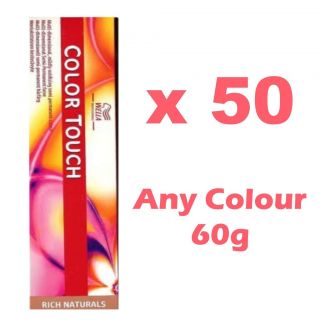 50 Wella Color Touch Colour Semi permanent Highlight Hair Dye Brown