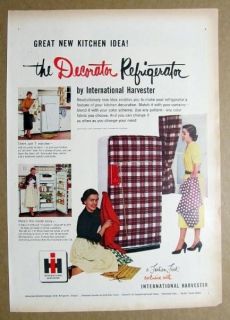 1953 International Harvest Products THE DECORATOR REFRIGERATOR NEW