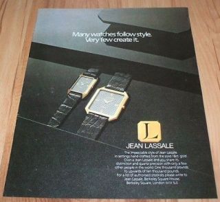 Jean Lassale watches 1982 magazine advert