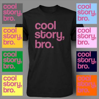 Cool Story Bro Funny Jersey Shore FUNNY BABE COLLEGE Mens T Shirt