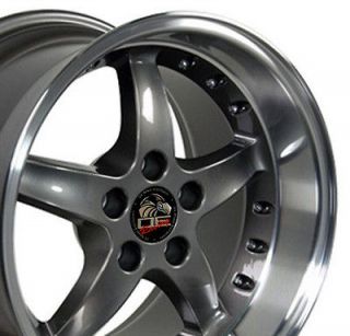 One Rim  17 x9 10.5 Gunmetal wheels Fit Mustang® DEEP