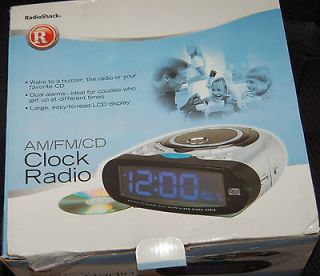 AM/FM/CD CLOCK RADIO RADIOSHACK