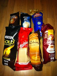 Galaxy,Kenco,Maltesers,Douwe Egberts Instant Coffee And Hot Chocolate