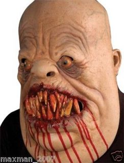 Meat Eater Mask Bloody Gory Horror Chop Shop Costume