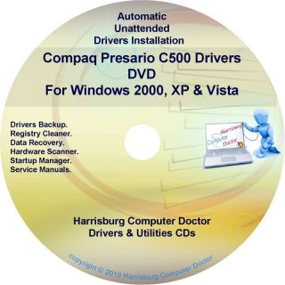 Compaq Presario C500 Drivers Restore HP Disc CD/DVD