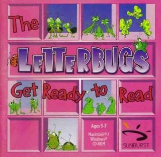 : Get Set To Read PC MAC CD learn phonics, reading game Grades K 2