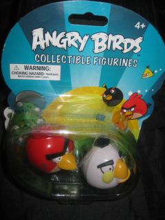 Angry Bird Collectible Figurines CupCake Toppers Figures Toys