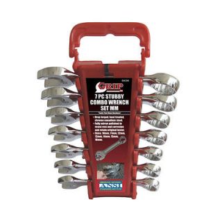 Stubby Combo Wrench Set 7pc MM Combination Wrench Sets 89098