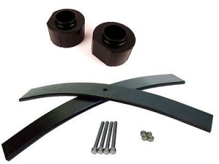 Boost Lift Kit Poly Spacers and Rear Add a Leaf (Fits Jeep Comanche