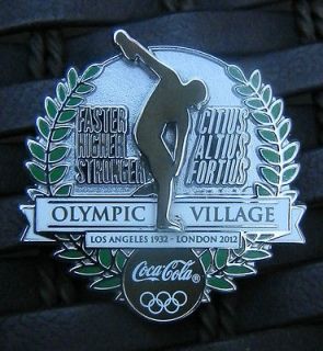 SOLD OUT LONDON 2012 OLYMPIC COCA COLA COKE OFFICIAL PIN BADGE
