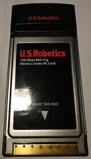 Robotics USR5410 100Mbps 802.11g Wireless Turbo PCMCIA Adapter