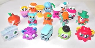 NEW MOSHI MONSTERS SERIES 4 COMPLETE SET OF 17 COMMON MOSHLINGS