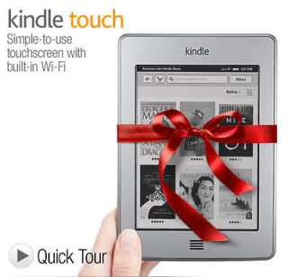  Kindle Touch WiFi   New & Sealed, Worldwide Compatible One Year