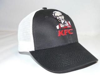 New KFC Black Truckers Col. Sanders Logo Kentucky Fried Chicken