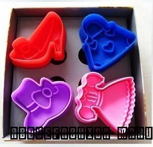 mold shoes bag cap skirt cookie biscuit cutter baking Tool Free Ship