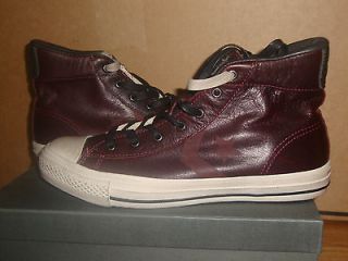 Converse John Varvatos Mid Cordovan Brown Leather Limited Edition,US 9