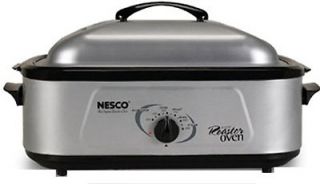 Nesco 18 Quart Professional 120V Electric Stainless Steel Roaster Oven