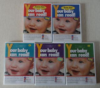 LOT Infant Learning Company Your Baby Can Read DVD Starter Review
