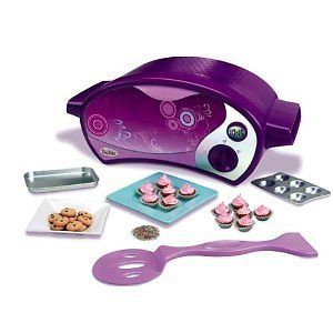Easy Bake Ultimate Oven with Mixes and Pans   Damaged Box