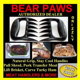 BEAR PAW CLAWS MEAT HANDLER BBQ SMOKER PIT GRILL OVEN CHEFF TOOL TONGS
