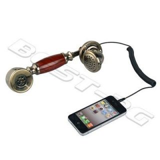5mm Classic Retro Telephone Phone Corded Handset for iPhone 3G 4G 4s
