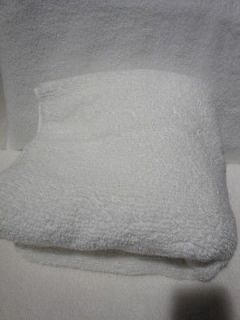 MicroCotton Spa White 20x34 100% Cotton Bath mat   Made in India