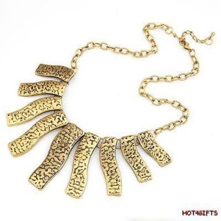 Vintage Retro Fashion Costume Chain Aztec Pendant Necklace Jewelry 22