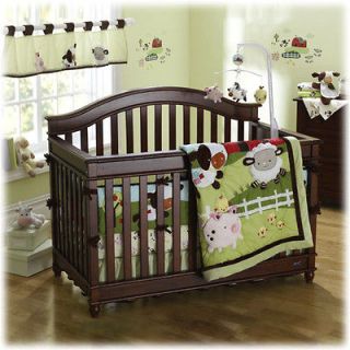 How Now Brown Cow Farm Friends 4pc Crib Bedding Set Fisher Price W