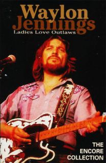 JENNINGS waylon LADIES LOVE OUTLAWS country RARE cassette TAPE