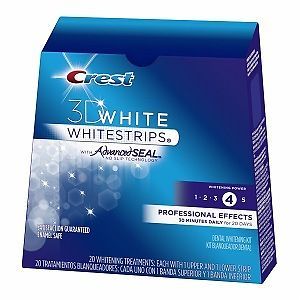 Newly listed CREST 3D WHITESTRIPS PROFESSIONAL EFFECTS ADVANCED SEAL