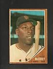 1962 Topps 544 Willie McCovey Tough Hi Number SP
