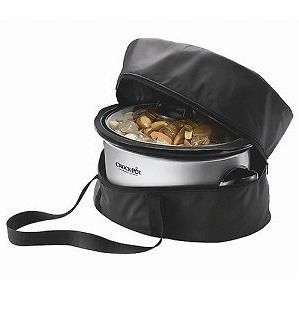 NEW Crock Pot Travel Bag for 7 Quart Slow Cookers Warmer Black *QUICK