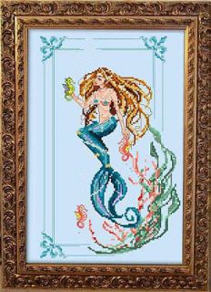 Passione Ricamo cross stitch chart Little Mermaid RL39