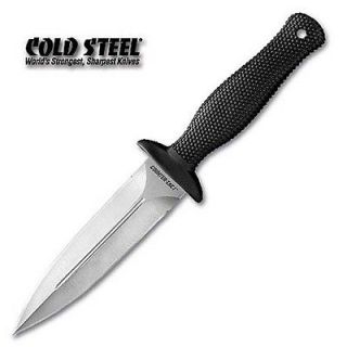 COLD STEEL COUNTER TAC I DOUBLE EDGE BOOT KNIFE W/ SECURE EX SHEATH