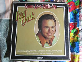 ROY CLARK COME LIVE WITH ME SEALED COUNTRY LP VINYL RECORD