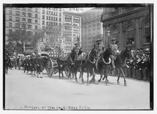 Funeral of Vera Cruz dead,May 11,1914,casket ,sailors,horse  drawn