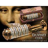 Noble Collection Toy The Da Vinci Code cryptex 41275 scale replica