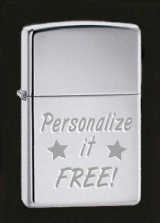 Newly listed Custom High Polish Zippo Lighter Free Engrave Gift Idea