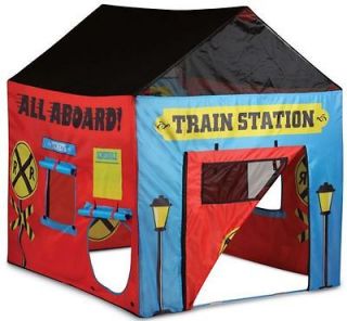 Play Kids Train Station Playhouse Tent House # 31650 NEW SAME DAY SHIP