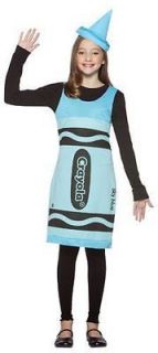 Crayola Crayon Tween Child Girls Costume Dress