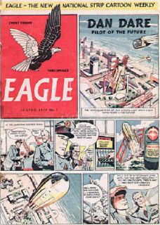 COMIC ON CD WITH 156 COLOUR EDITIONS,WITH DAN DARE FROM 1950   1954