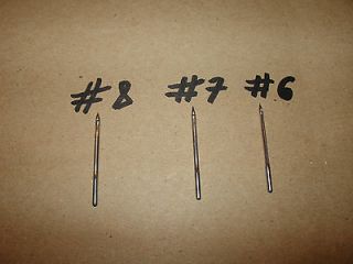 Set of 3 Short The Speedy Stitcher Sewing Awl Needles #8,#7,#6 Made in