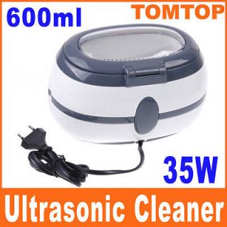 Ultrasonic Cleaner Jewelry Dental Watch Glasses Toothbrushes Cleaning
