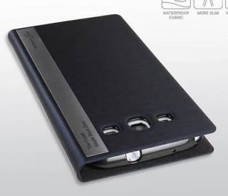 Samsung Galaxy S3 Simple Block Diary Cover Case Premium Design   Slate