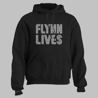 FLYNN LIVES ~ HOODIE tron kevin encom funny ALL SIZES AND COLORS
