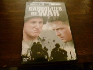 Casualties of War (DVD, 2001) Sean Penn, Michael J. Fox, Brian Depalma