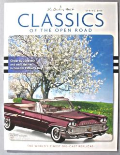 Danbury Mint 2010 Classics of the Open Road Catalog